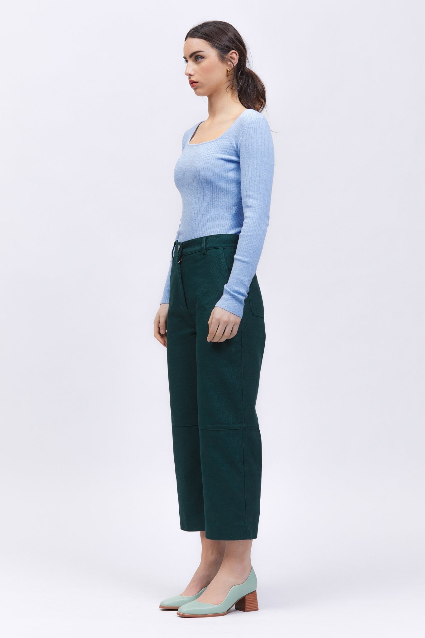 Isora Pant Dark Green