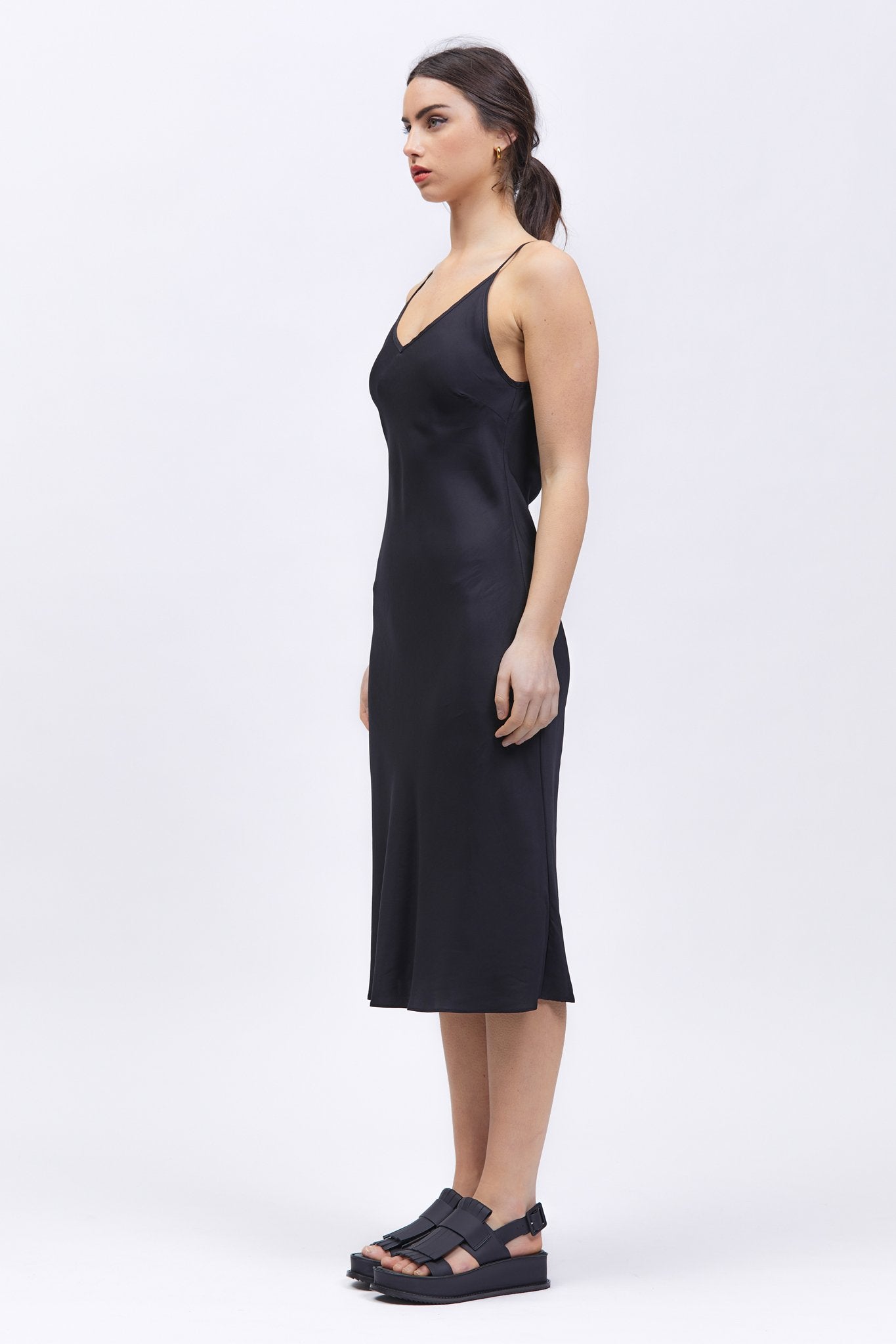 La Caleta Dress Black