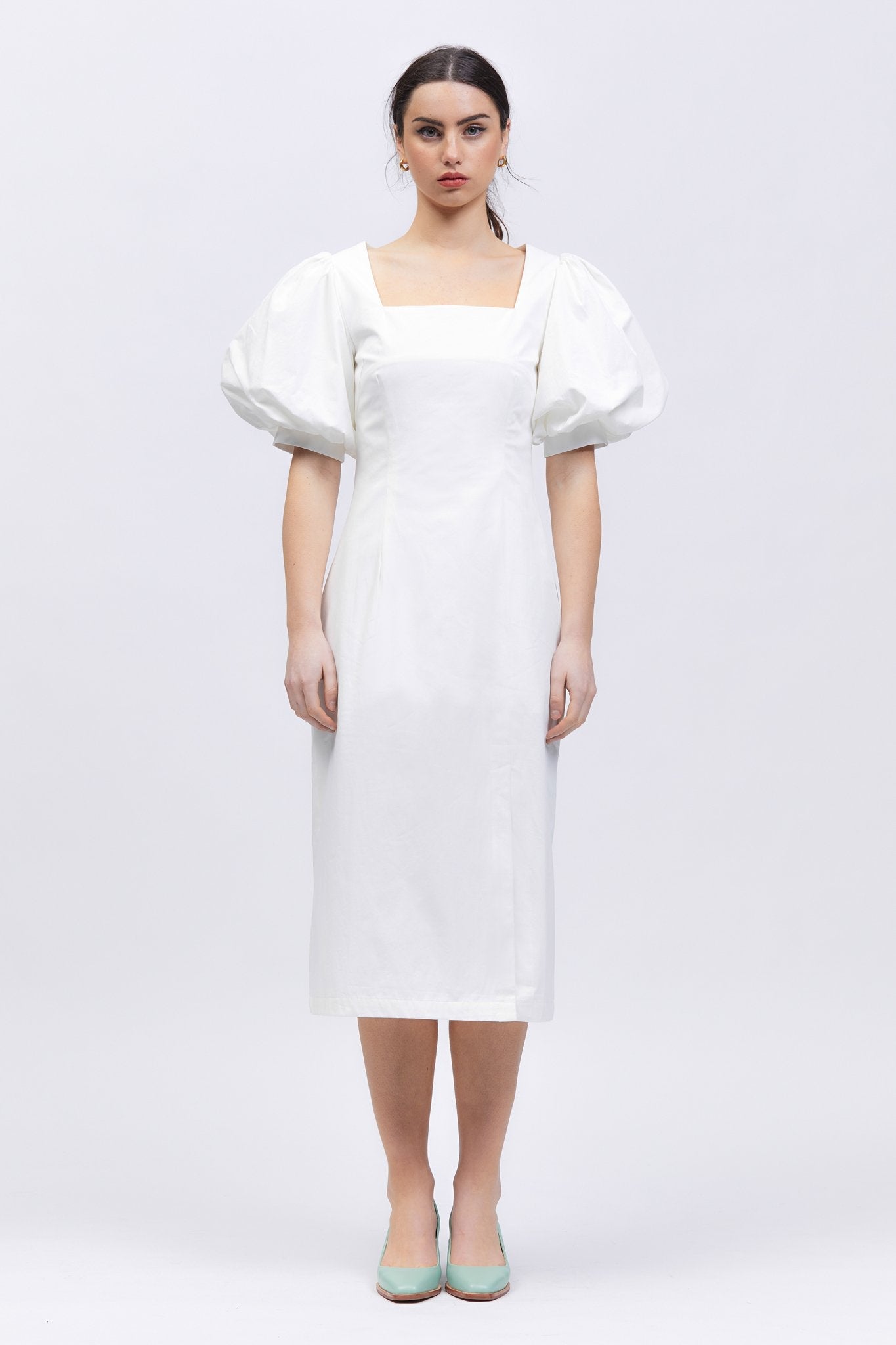 La Laja Dress White