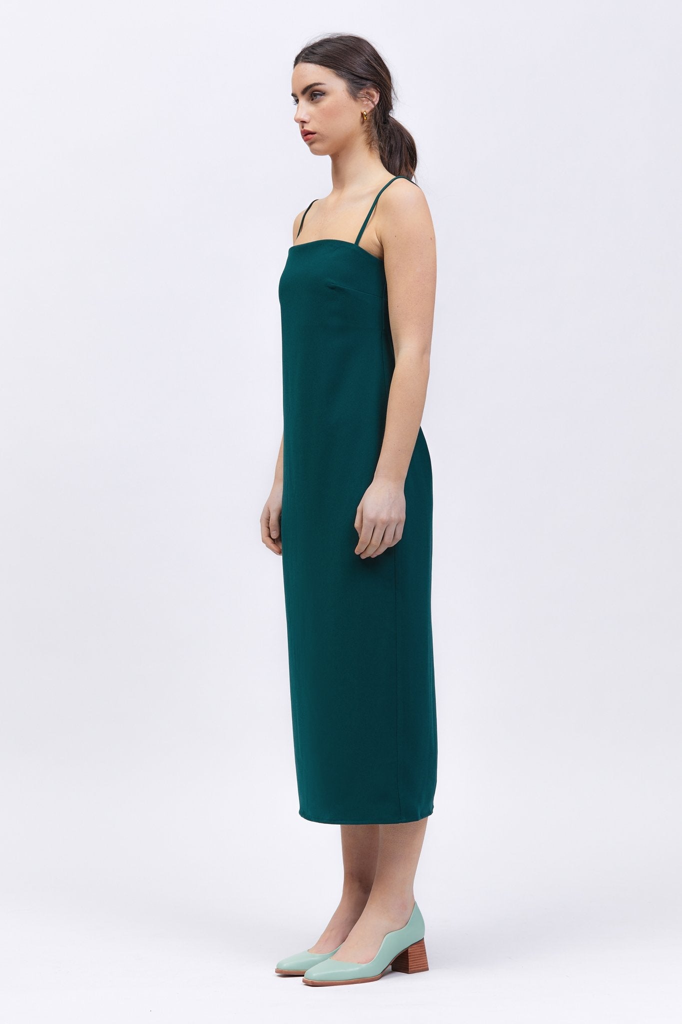 Maceta Dress Dark Green