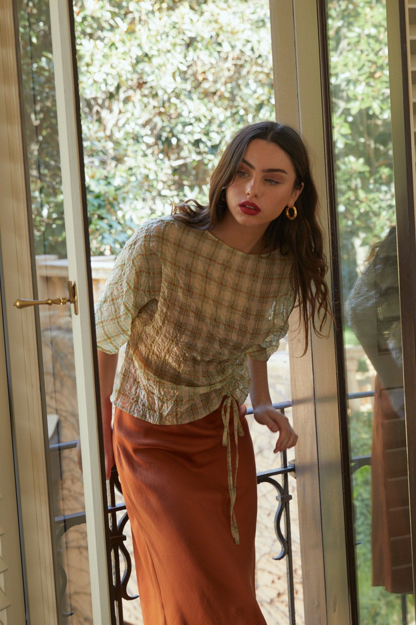 La Caleta Dress Rust